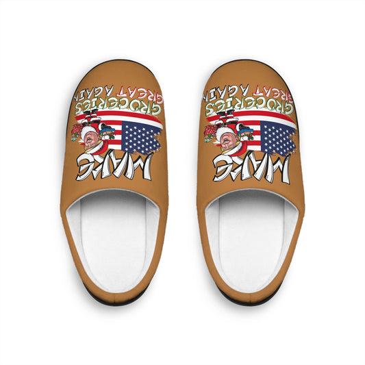 Make Groceries Great Again Slippers (WOMEN)